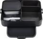 Mepal – Bento lunchbox Take a Break large inclusief bento box – Nordic black – Lunchbox voor volwassenen - Thumbnail 1