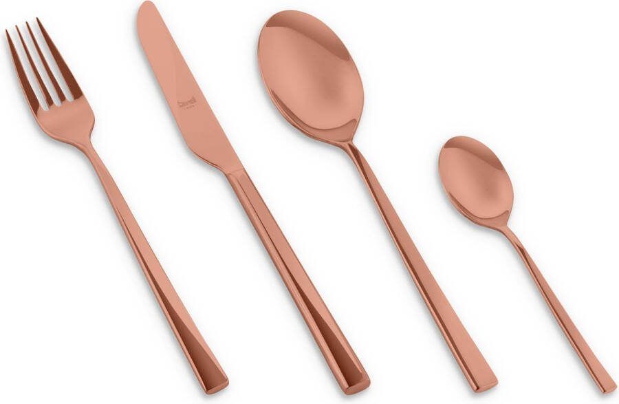 Mepra Bestekset Firenze Bronzo RVS 24 delig | 6 personen
