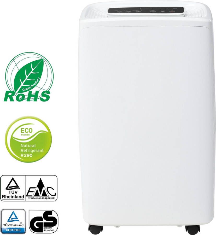 Merax Luchtontvochtiger 12L 3 in 1 Luchtreiniger 15 ㎡ Dehumidifier Wit