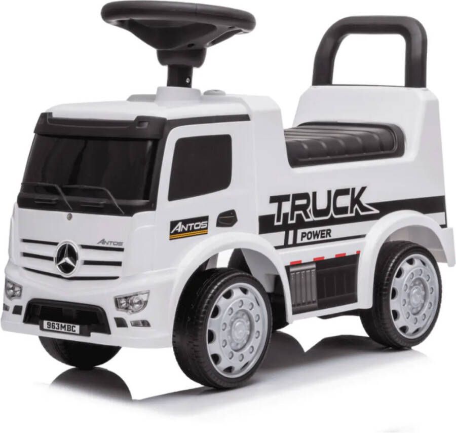 Mercedes Antos Loopauto 1 tot 3 jaar met Claxon Koplampen Wit