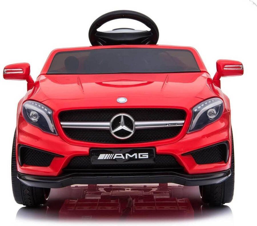 Mercedes-Benz Mercedes GLA45 AMG 12V Accu auto Elektrische Kinderauto met Afstandsbediening (Rood)