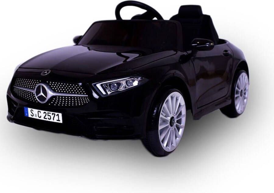 Mercedes Elektrische Kinderauto CLS350 Zwart Krachtige Accu Op Afstand Bestuurbaar Veilig Voor Kinderen