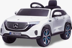 Mercedes Elektrische Kinderauto EQC Wit