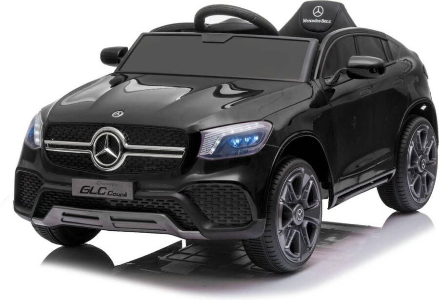 Mercedes Elektrische Kinderauto GLC Coupe Krachtige Accu Op Afstand Bestuurbaar Veilig Voor Kinderen Met Werkende Koplampen Muziek via MP3 USB of SD