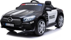 Mercedes Elektrische Kinderauto Politie SL500 Zwart