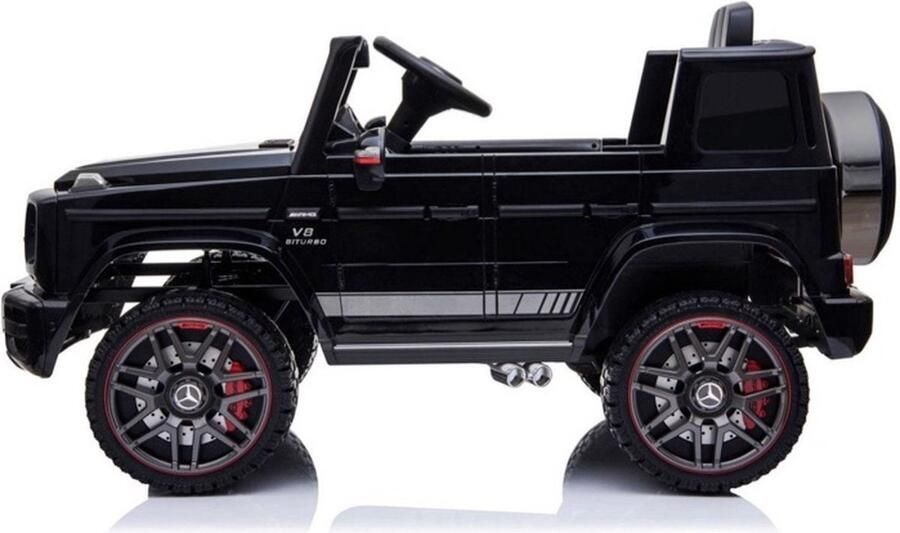 Mercedes -Benz G63 AMG Elektrische Kinderauto met Afstandsbediening Zwart