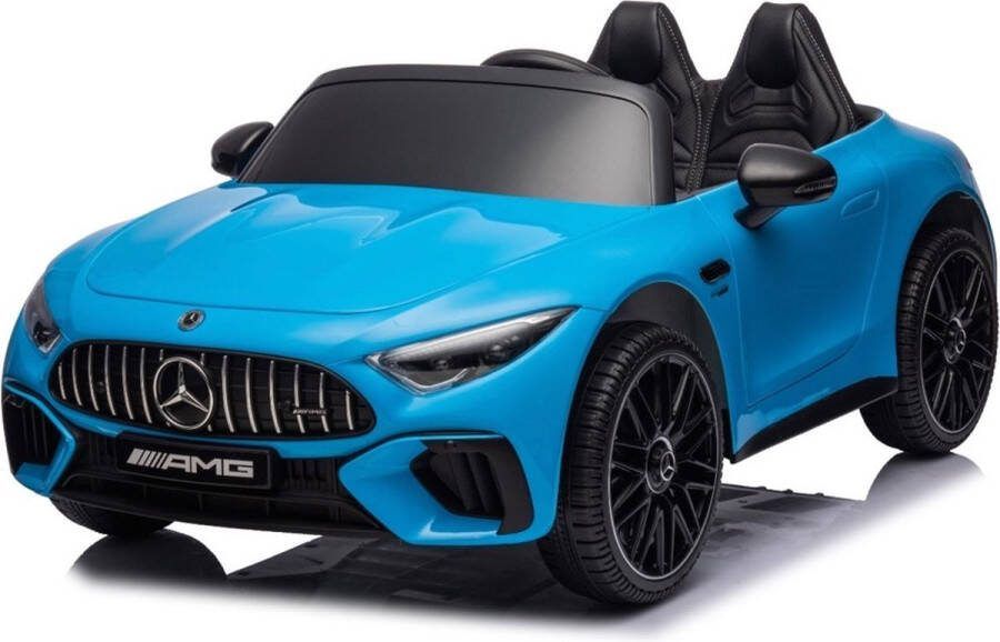 Mercedes SL63 AMG Blauw 12V Kinderauto