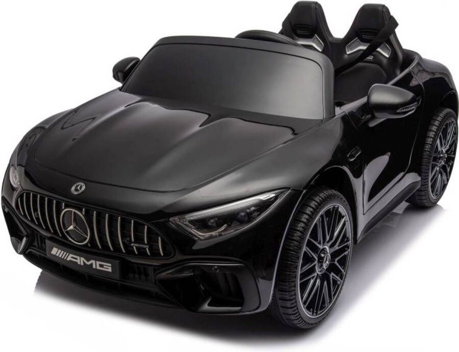 Mercedes SL63 AMG Zwart 12V Kinderauto