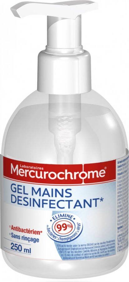 Mercurochrome Desinfecterende Handgel 250 ml