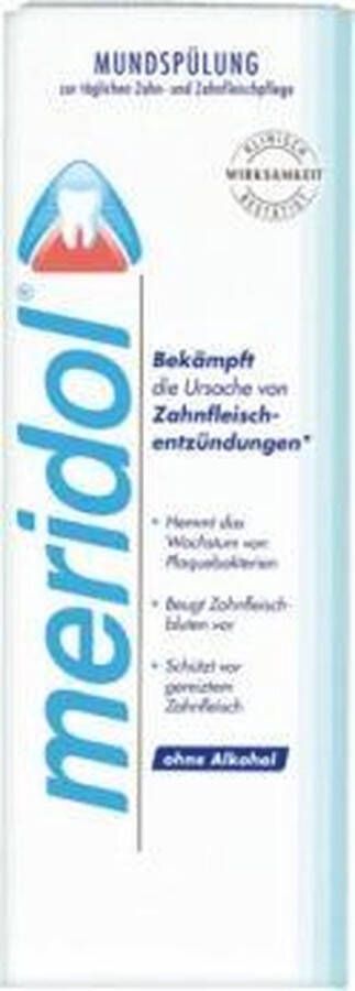 Meridol 400ml mondspoeling zonder alcohol