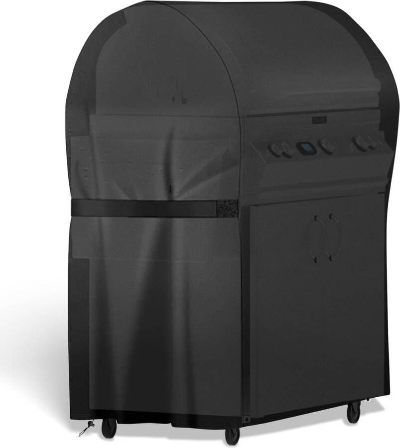 Merkloos Barbecuehoes BBQ Grill Cover Gasgrill Hoes Barbecue Afdekking BBQ Hood Kap 210D Waterdichte Winddicht scheurvast en UV-bestendig Barbecuehoezen Heavy Duty Oxford doek met PVC coating