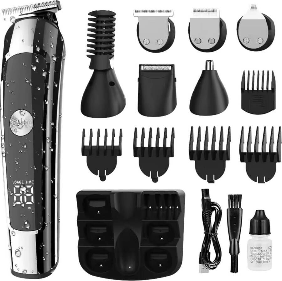 Merkloos Bodygroomer Baard Trimmer Haar Trimmer Neus Trimmer Heren scheerapparaat