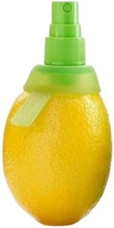 'merkloos'' Citrusspray 2 Stuks Groen geel of oranje Kunststof Verstuiven van citroen of limoen Citruspers Citroen spuit Persen