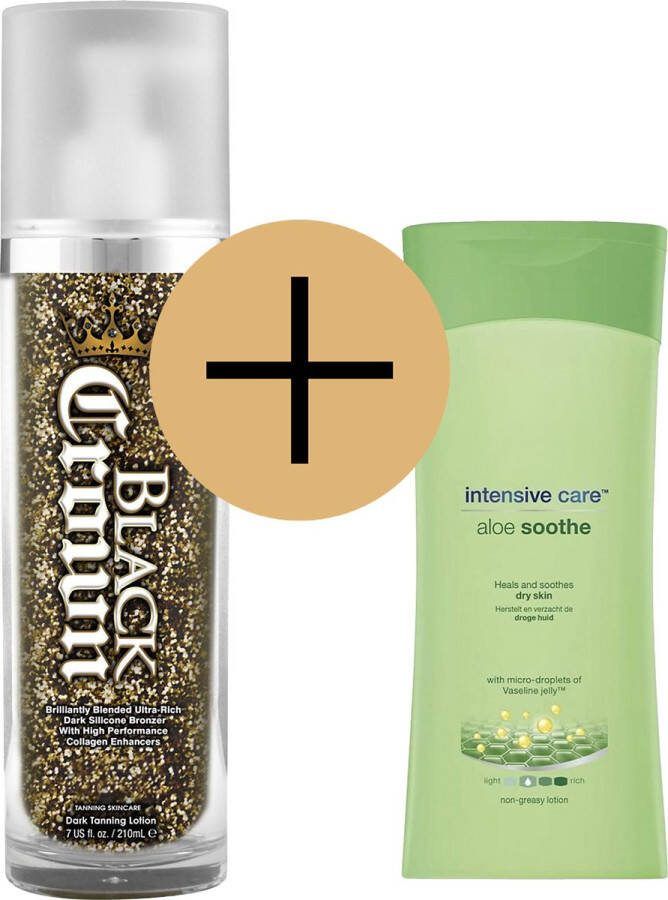 Merkloos Devoted Creations Black Crown + Vaseline bodylotion