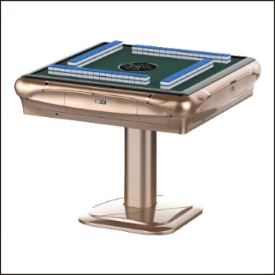Elektrische Mahjong Tafel + Gratis Mahjong Speelset voor 4 personen Automatisch schudden