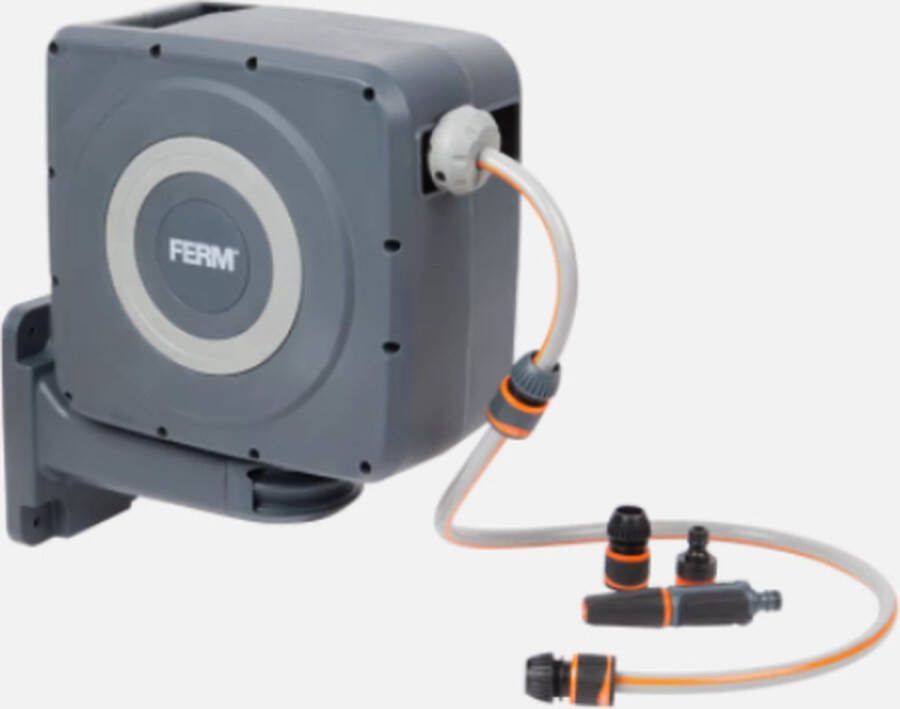 Merkloos FERM automatische slanghaspel 15 meter