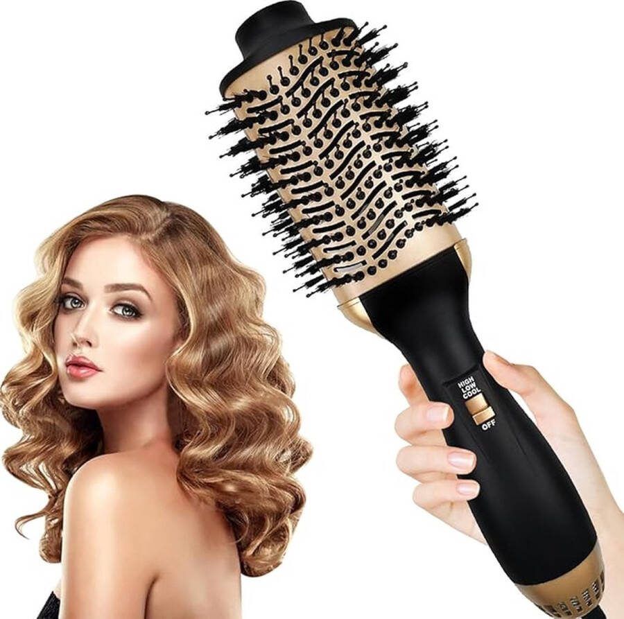 Merkloos Fohnborstel Haardroger Fohn Keramische Fohnborstel Krulborstel Haarstyling
