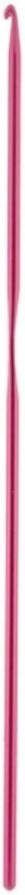 Merkloos Haaknaald aluminium 2mm nr. 2 rood naald om te haken 15 cm lang