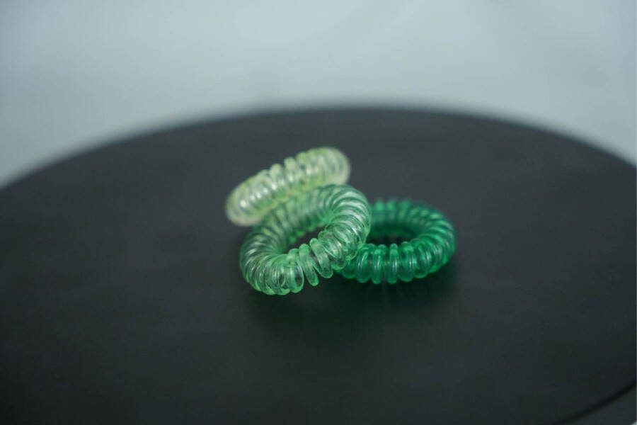 Merkloos Haarelastiekjes Elastiekjes voor meisjes Haaraccessoires voor meisjes Mooie haarelastiekjes meisje Cadeautje meisje Setje van 3 elastiekjes Haarelastiekjes Meisjes zonder Metaal Elastiekje tegen beschadigen haar