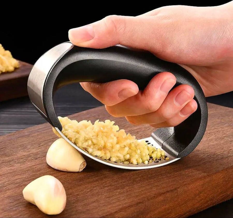 Merkloos Knoflookpers Keuken Koken Accessoires Roestvrijstalen knoflookpers keuken knoflook garlic press