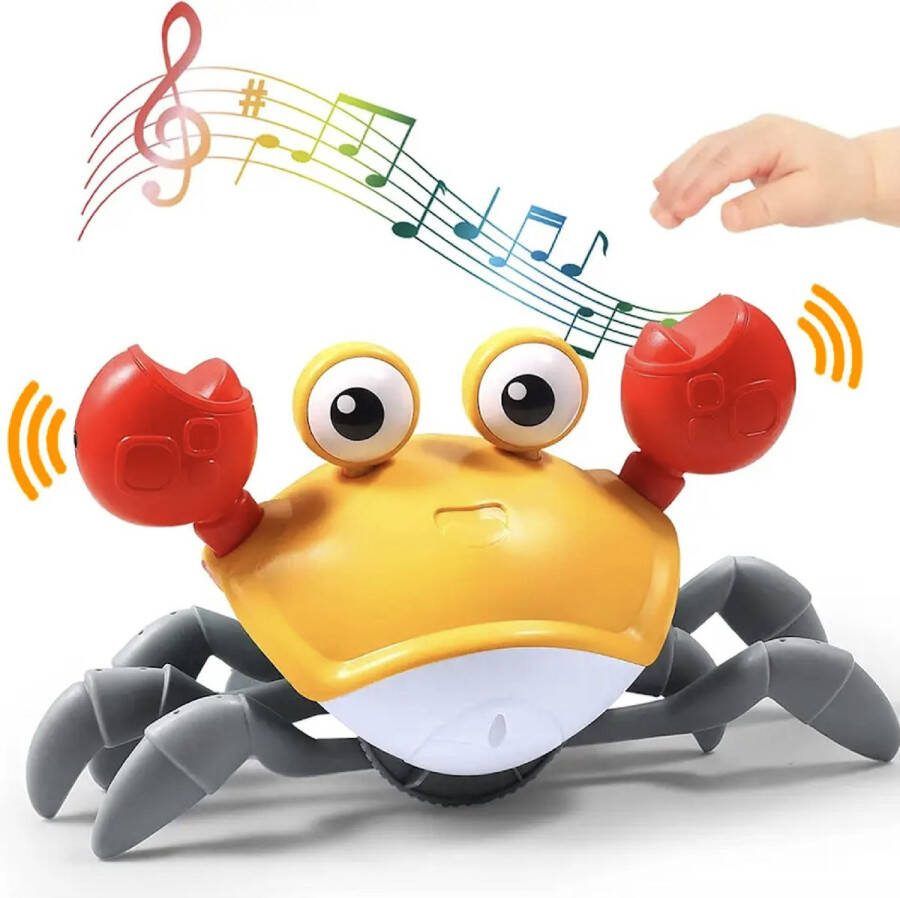 The Useful Lopende Krab Walking Crab Bewegend Speelgoed Baby Peuter Toy Motoriek Speelgoed Fijne Motoriek Hondenspeelgoed Hondenspeeltjes Montessori Speelgoed