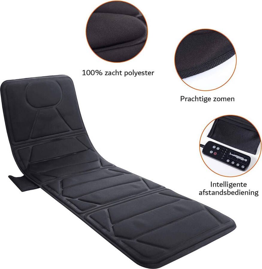 Merkloos Massagekussen met warmte en vibratiemassage Elektrisch full-body massageapparaat