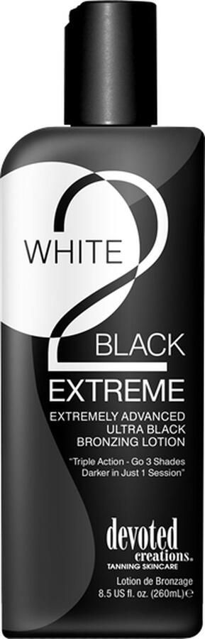 Merkloos Devoted Creations White 2 Bronze Extreme 250ml met gratis Vaseline bodylotion