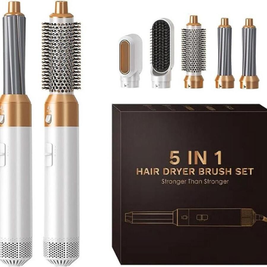 'merkloos'' Fohnborstel Haardroger Heteluchtborstel Fohn Keramische Fohnborstel Krulborstel Haarstyling