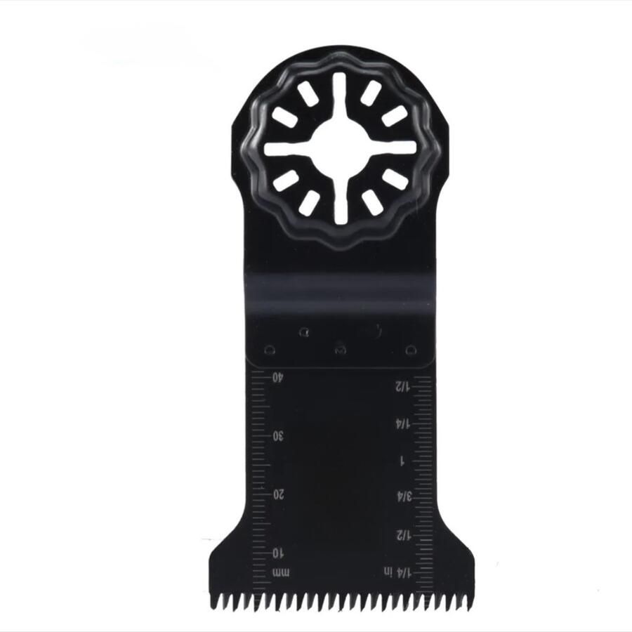'merkloos'' Multitool zaagblad mesjes hout starlock sluiting (5 stuks) Zaagjes Hout Hardhout Multitool Universeel Zwart 5 Stuks
