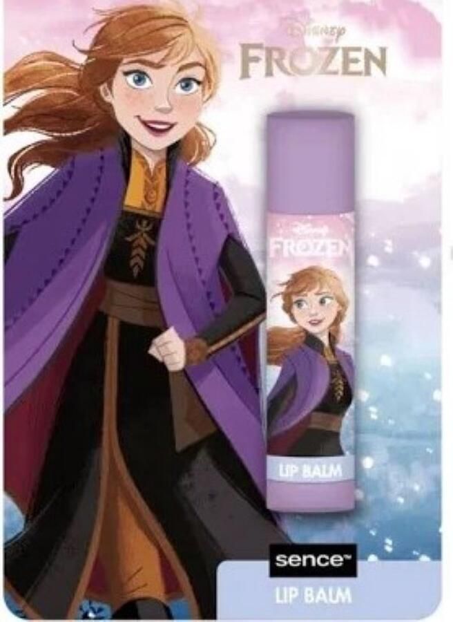 Merkloos Sence lippenbalsem Frozen Elsa en Anna lipbalsem raspberry framboos Disney