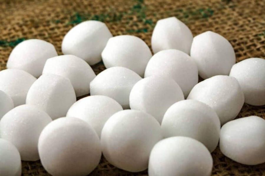 Merkloos Mottenballen Extra Sterk Langdurige Bescherming Mottenballen 100 gr ± 25 stuks