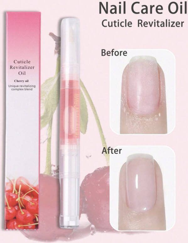 'merkloos'' Nagelriemolie pen- Nagelriem Verzorging Olie -Nagel Riem Cuticle Therapy Oil overal meenemen
