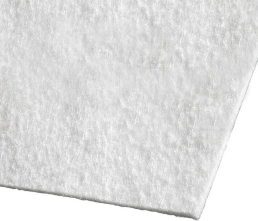 Merkloos Non-woven 60m²:15m x 4m (60m²)- wit- 100 gr m² Anti Worteldoek Gronddoek Geotextiel