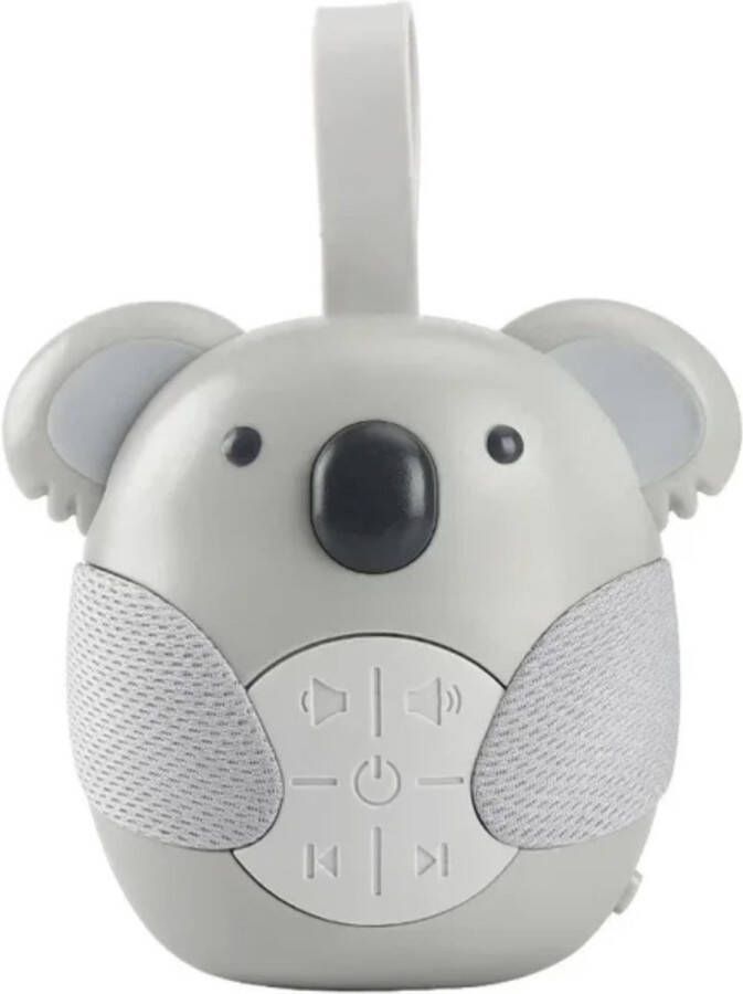 Merkloos Pasgeboren White Noise Draagbare Slaap Geluidsmachine Koala Rustgevende Muziekspeler Slaap Monitor Huis Voor Kinderwagen