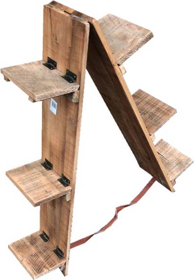 'merkloos'' Planten standaard Bloemen rek Hout Plantenrek Planten kast Tuin Decoratie Planten houder Huis & Tuin 6 Lagen