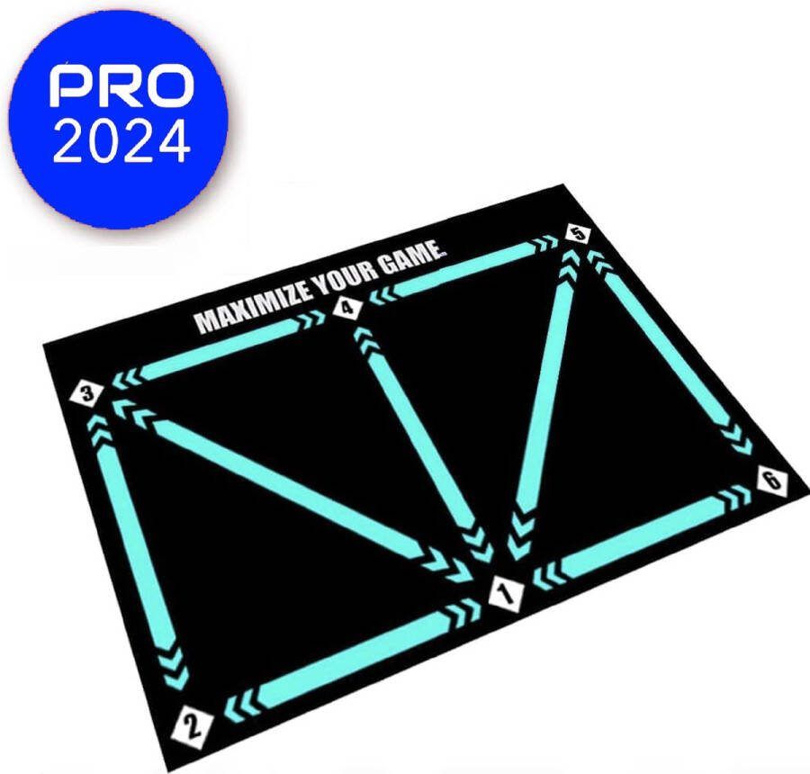 Merkloos Soccer Skills Mat Voetbal Trainingsmateriaal Junior Dribbelmat Voetbal Training Voetbal Mat Voetbal Tapijt Soccer Training Equipment