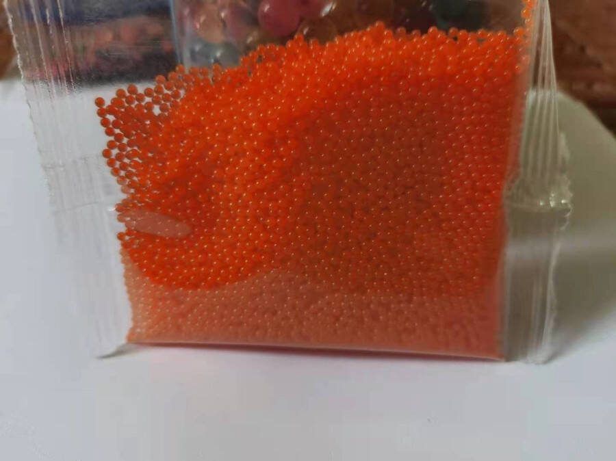Merkloos Waterparels 20000 stuks Roos- Water absorberende Gel balletjes Blaster balletjes