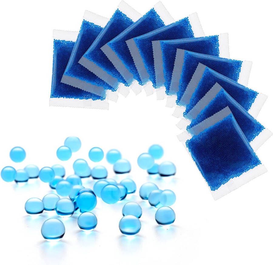 Merkloos Waterparels Blauw Gelballetjes Waterbeads Decoratie 25.000 stuks 7 8mm