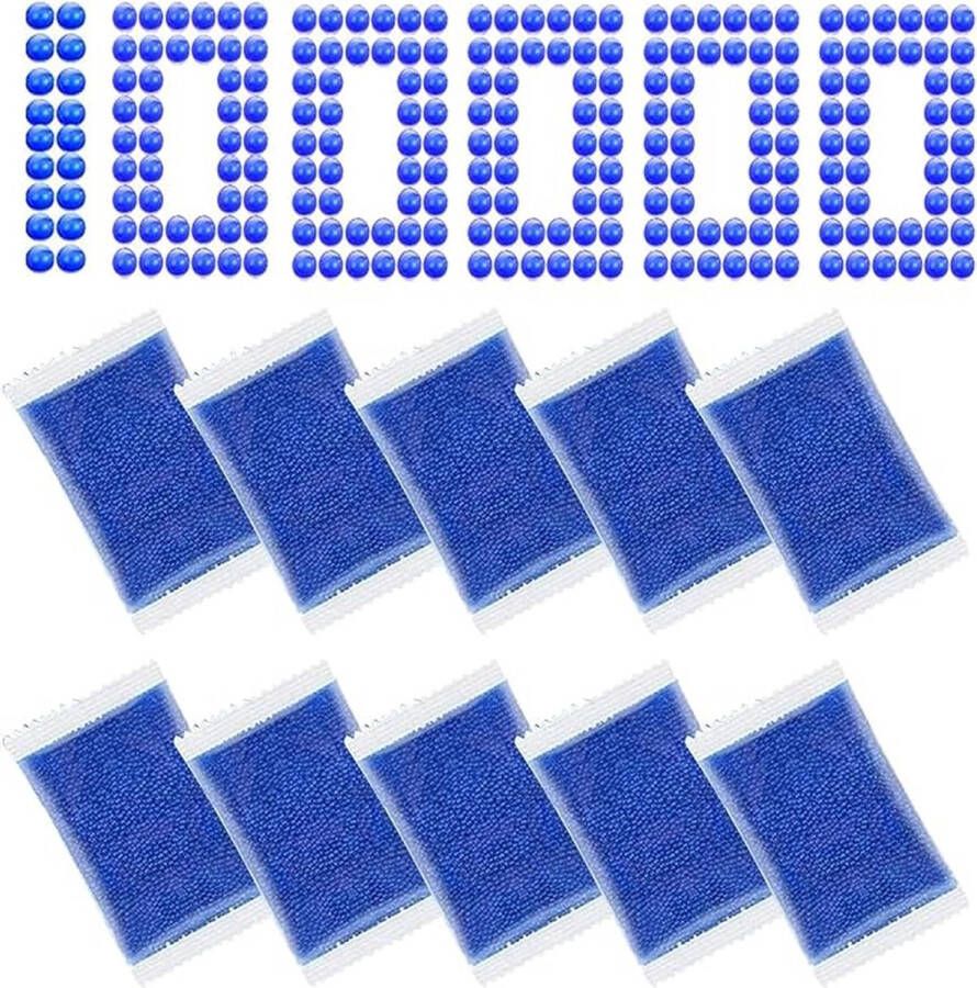 Merkloos Waterparels Blauw Orbeez Gelballetjes 100.000 Stuks 7 8mm Decoratie