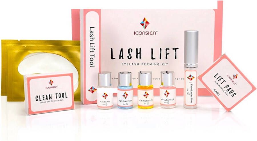 Merkloos Wimperlifting Set Lash Lift Kit Lash Lift Set Lashlift Kit Eyelash Lift Kit Lash Lift Lijm