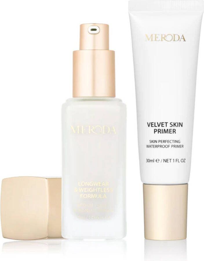 Meroda Changing Foundation & Primer Bundel Kleurveranderende Foundation 30ml