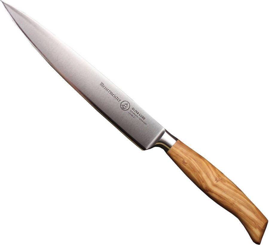 Messermeister Oliva Elite Oliva Elite Vleesmes 20 cm Duitse Precisie met Olijfhouten Handvat