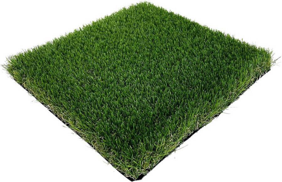 Meta work Terrasplanken Grass WPC Vlonder Tegels 30x30cm Tuintegels Set van 11 1 m2 Teakhout