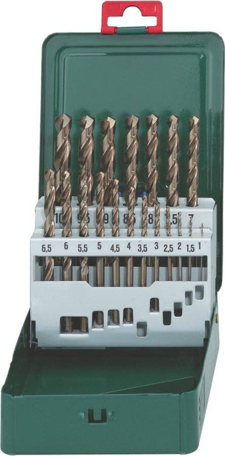 Metabo Accessoires Metabo 627121000 19-Delige metaalboren set in Borencassette