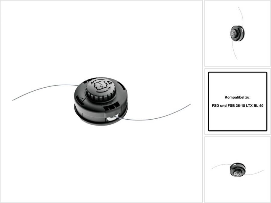 Metabo Accessoires Reservespoel met draad 628429000