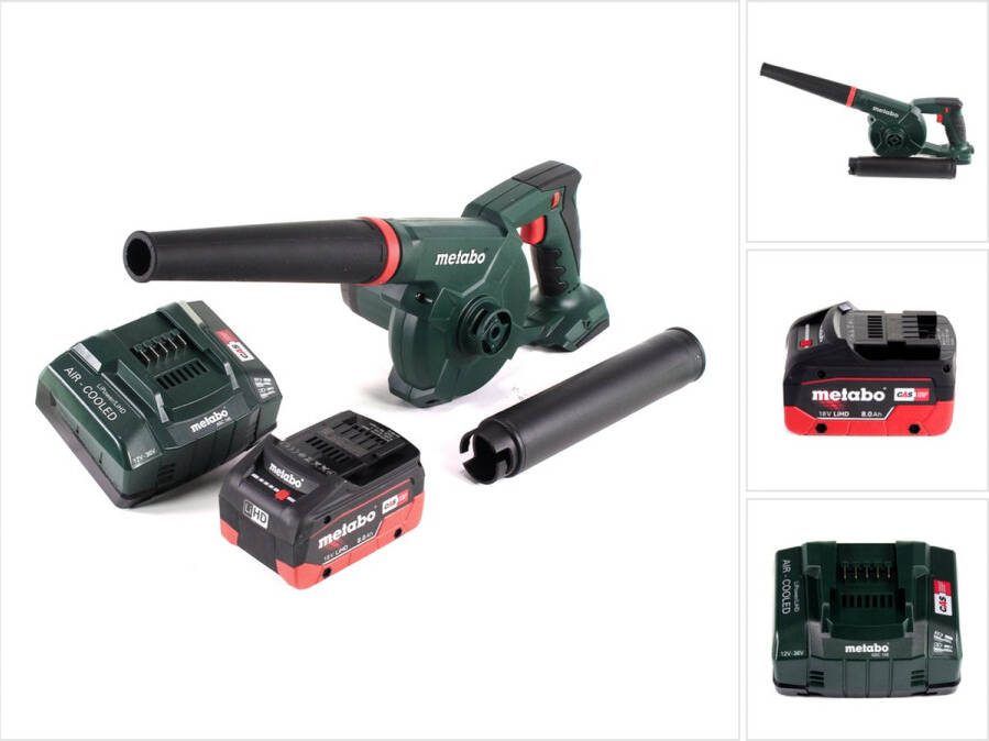 Metabo AG 18 accu blazer 18 V + 1x LiHD accu 8.0Ah + lader