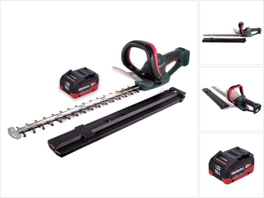 Metabo AHS 18-55 V accu heggenschaar 18 V 53 cm + 1x accu 10.0 Ah zonder oplader