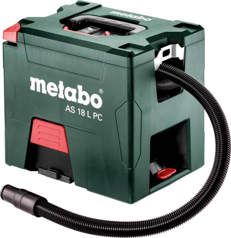 Metabo AS 18 L PC Li-Ion accu alleszuiger bouwstofzuiger body L-Klasse 7 5L