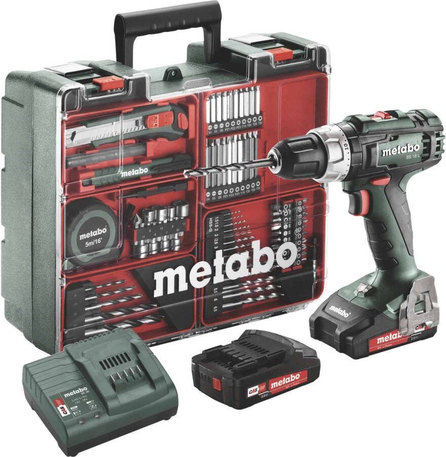 Metabo BS 18 L mobile workshop (2x2 0Ah SC 30) | Elektrisch gereedschap | Outdoor&Vrije tijd Gereedschap | 602317870