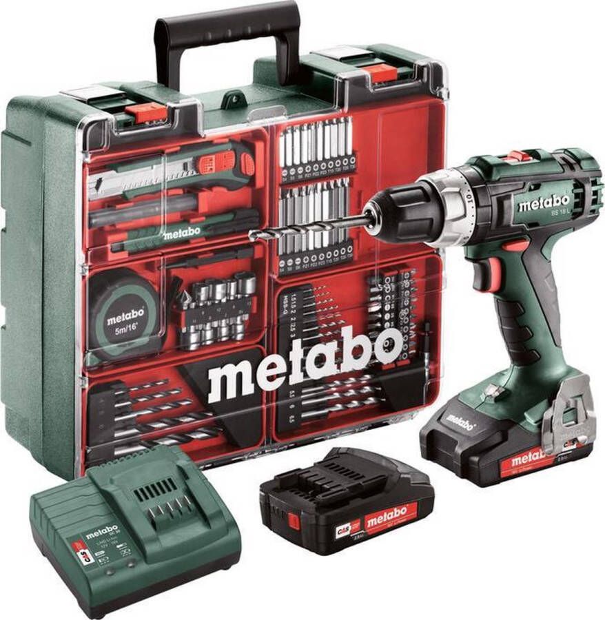 Metabo BS 18 L mobile workshop (2x2 0Ah SC 30) | Elektrisch gereedschap | Outdoor&Vrije tijd Gereedschap | 602317870